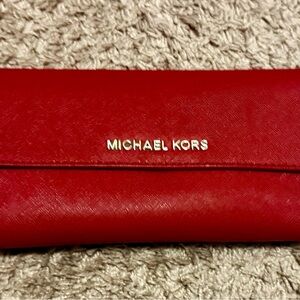 Michael Kors Red Women's Wallet